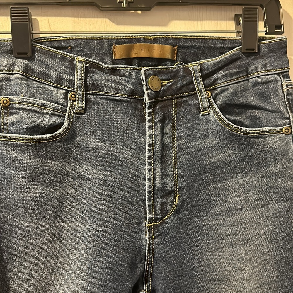 Leith: raw hem skinny jean - Picture 4 of 5